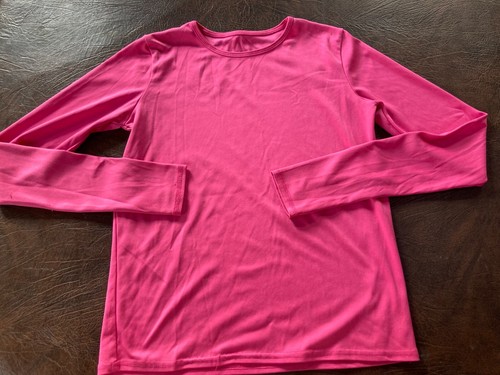 Girl's Size XL 14-16 CUDDLDUDS Comfortech 2 Piece Base Layer Pink - Picture 2 of 12