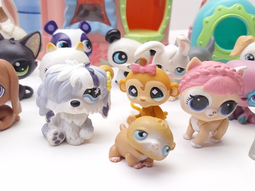 Hasbro Littlest Pet Shop LPS énorme lot de figurines accessoires et jeux - Photo 6 sur 18