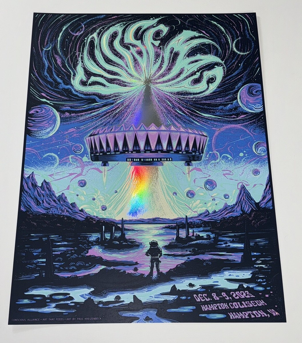 Goose The Band Poster Hampton Coliseum Goosemas 2023 Official