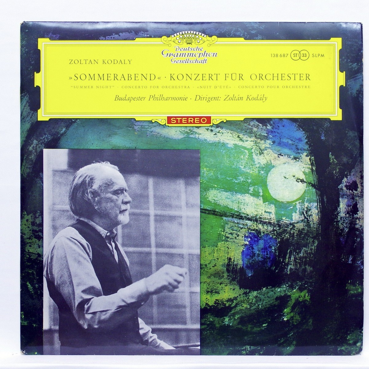 SLPM 138687 red stereo ZOLTAN KODALY dir. KODALY summer night