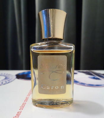 VINTAGE CARON NOCTURNES 1/4 FL OZ PARFUM MINIATURE SPLASH