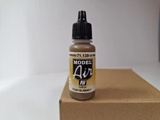 Vallejo Model Air Acrylic Paint 71.139 US Field Drab / FS 30118 - 17 ml Bottle