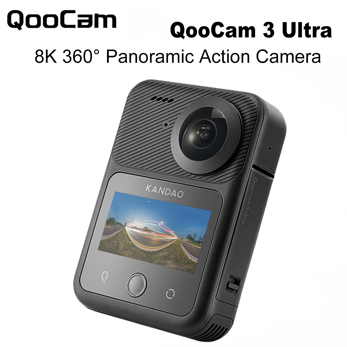Kandao QooCam 3 Ultra 8K　追加バッテリー付き 8K 360°カメラ QooCam 3 Ultra - 三友株式会社 | DESIGN YOUR PICTURE