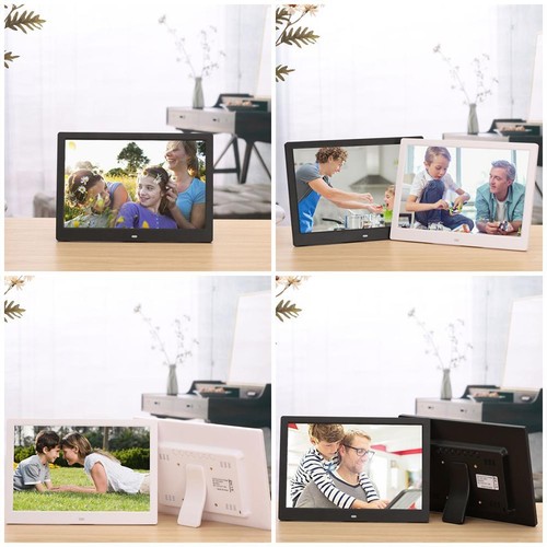 12 Inch Digital Photo Frame Us Standard Electronic Smart Picture Video Pla AUU - Picture 11 of 12