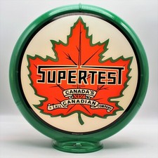 SUPERTEST MAPLE LEAF 13.5" Gas Pump Globe