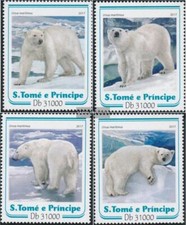 Sao Tome e Principe 7128-7131 neuf avec gomme originale 2017 Eisbären