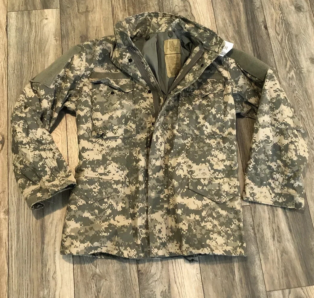 Nwt’s Military Cold Weather Camo Parka Men’s Medium Waterproof Breathable