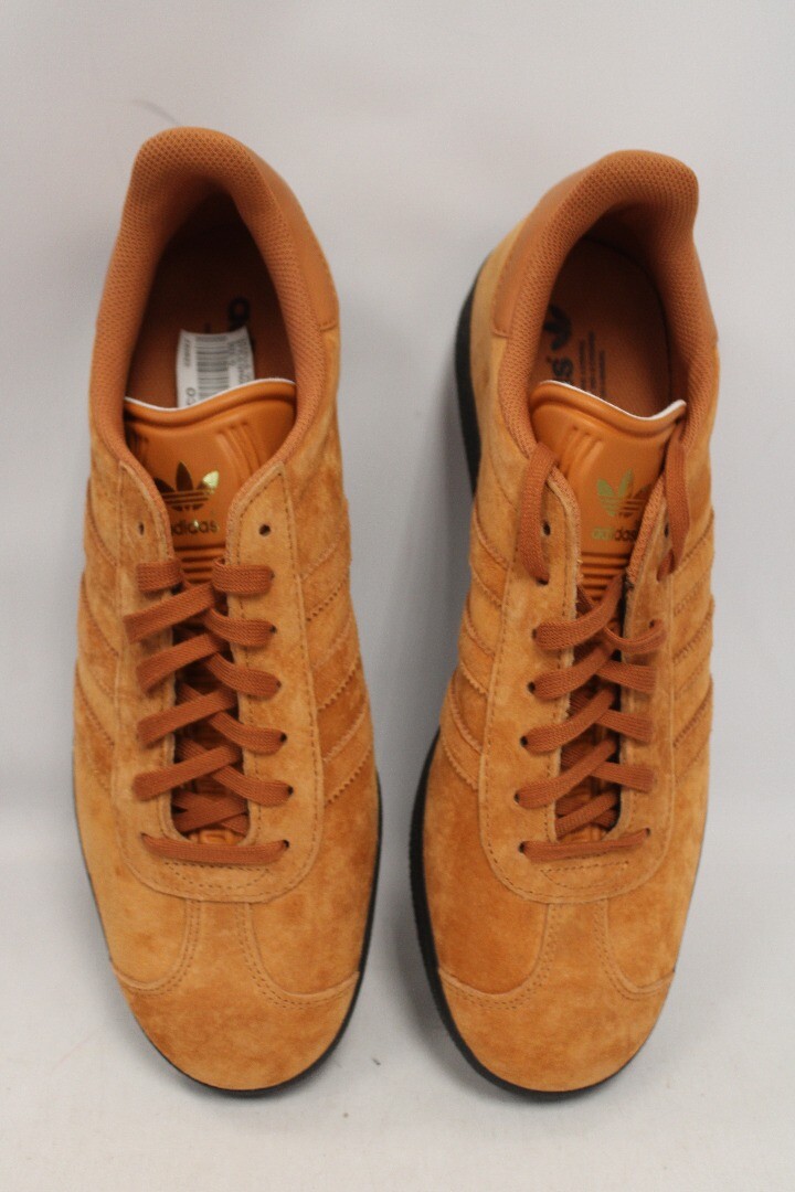 mens orange gazelles