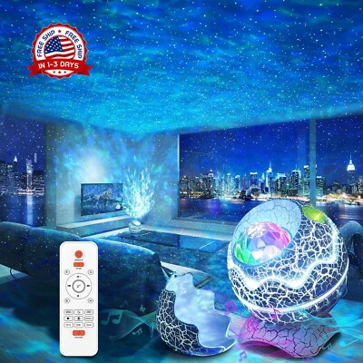 Galaxia Proyector Portatil LED Luz Luces De Noche Colores Con Altavoz Bluetooth