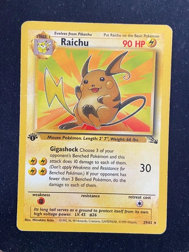 Heavily Played (Poor) Fossil Collectable Card Games & Accessories