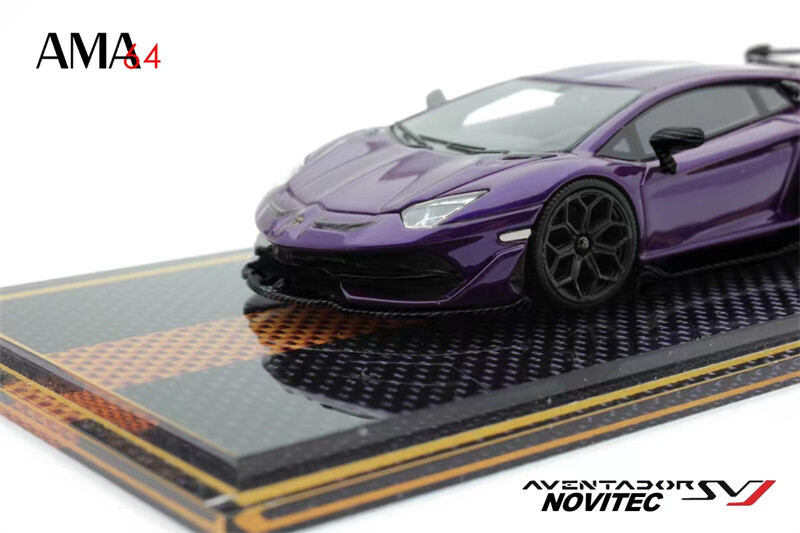 AMA64 1:64 Lambo Aventador SVJ LP770-4 Novitec Version Model