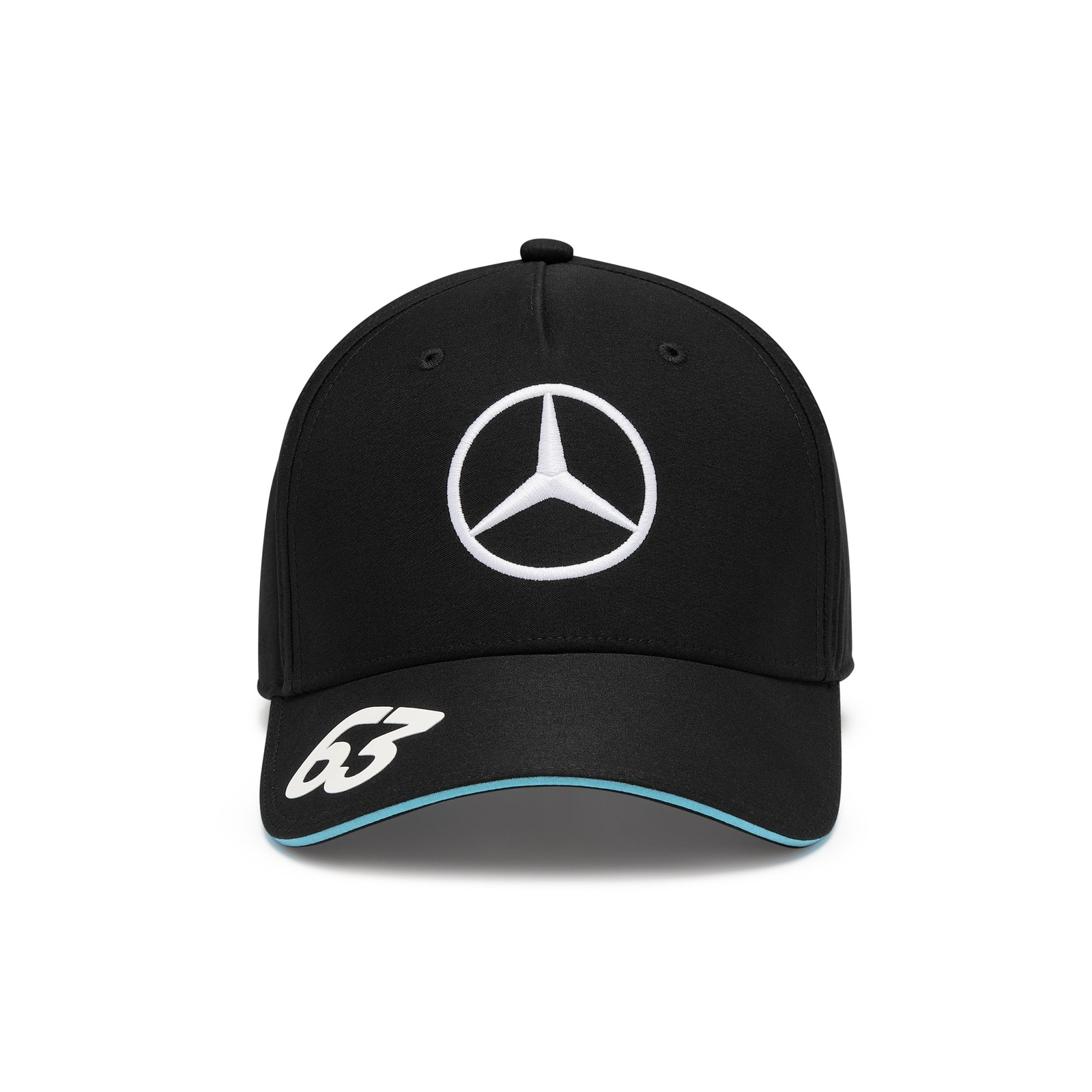 Cappellino pilota Mercedes AMG Petronas F1 George Russell Nero 2024