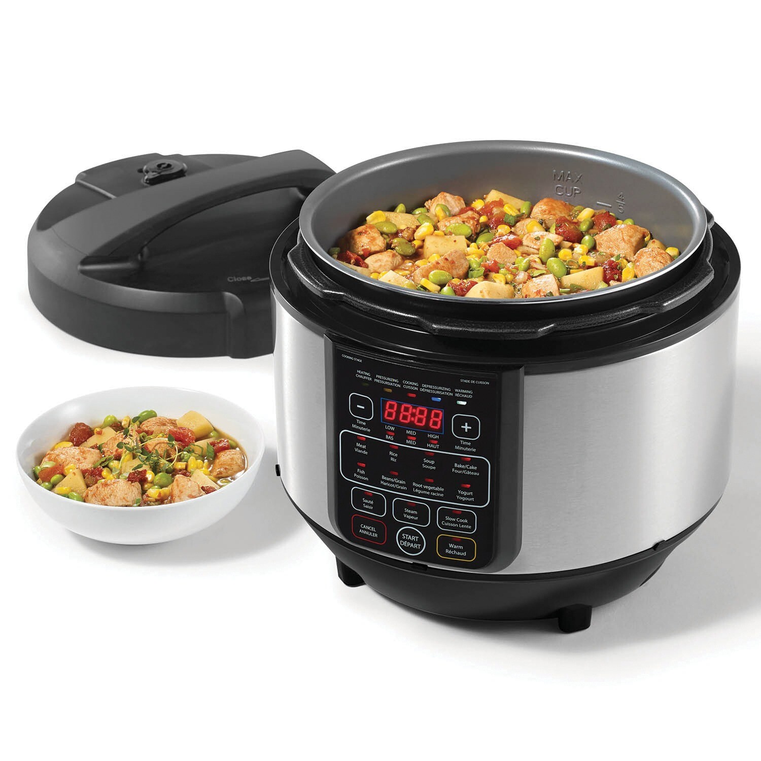 8.5-Quart Electric Multifunctional Pressure Cooker