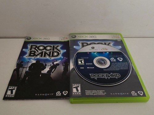 Rock Band (Microsoft Xbox 360, 2007) CIB Complete with Manual - Picture 3 of 4