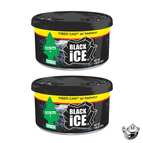 LITTLE TREE MAGIC TREE BLACK ICE FIBER CAN AIR FRESHENER CAR AIR