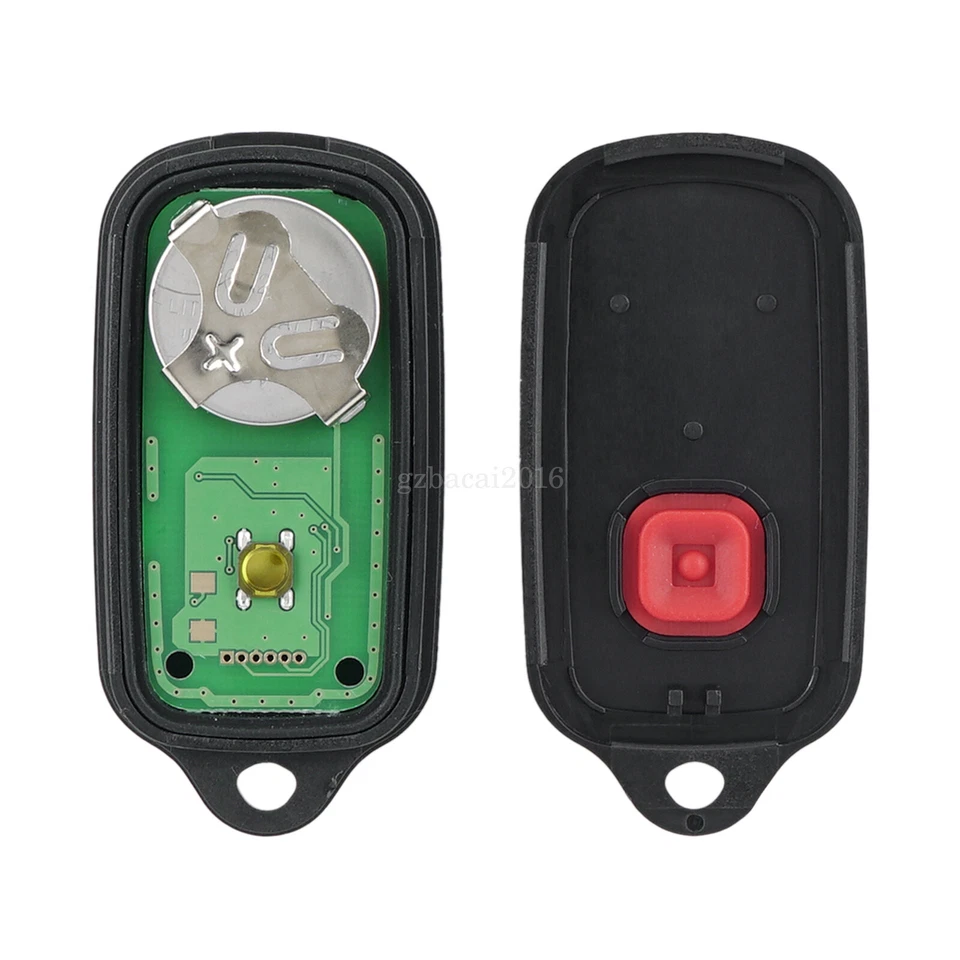 2 Para 2001 2002 2003 2004 2005 Toyota RAV4 Mando a distancia Llavero 3B HYQ12BAN Foto 4 de 4