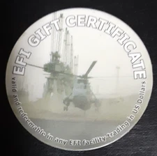 1EFI25E  BRITHISH  EFI  1st Print  25 Cents  Pog  from 2004  not AAFES