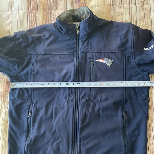 NFL team Apparel Jacket Womens Large New England Patriots Full Zip Fleece Lined - Picture 12 of 13