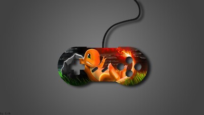 Pokemon pokmon charmander controllers nintendo fire gray playmat gaming mat