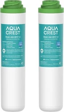 AQUACREST FQK2J Under Sink Water Filter, Replacement for GE FQK2J