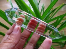 12 Sided VOGEL Style Natural Clear QUARTZ CRYSTAL DT POINT Healing 96.6g
