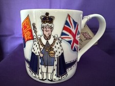 Taza King Charles III Coronation (2023) - Colección Alison Gardiner FBC - EC