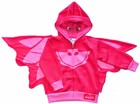 JACKET PJ MASK OWLETTE GIRLS WINTER PINK NEW HOODIE ZIP JUMPER TOP OUTFIT GIFT