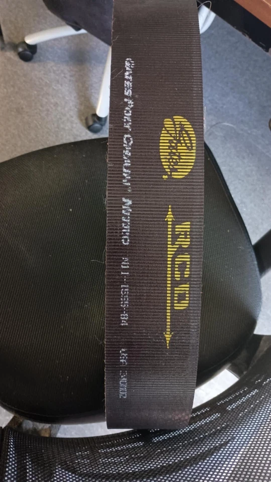 Cinturón Nitro RCD N11-1595-84N Gates NUEVO NUNCA FUNCIONA. Foto 3 de 4