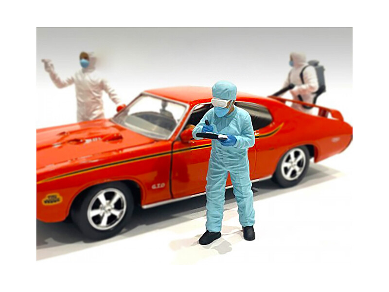 Hazmat Crew Figurine IV for 1/18 Scale