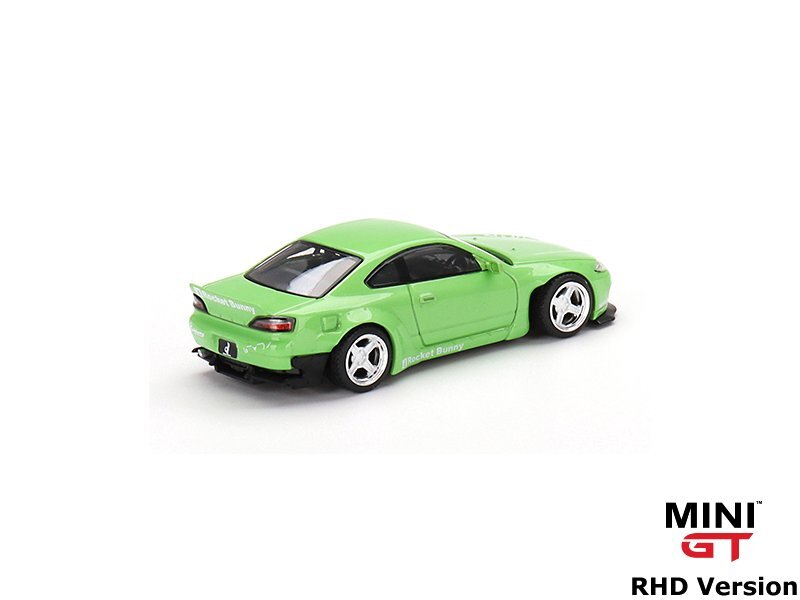 ミニカー MiniGT S15 Green Rocket Bunny s-l1200.jpg