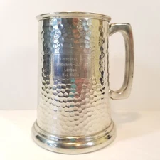 1971 IBM Internal Audit IS Seminar London RJ Silva Sheffield English Pewter Vtg