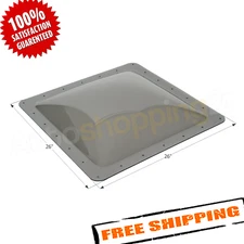 Icon 12121 26" x 26" Smoke SL2222 RV Skylight