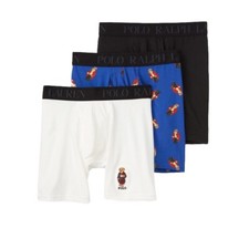 NWT Polo Ralph Lauren. 3 Pack. Cooling Modal Boxer Briefs. Multi. MSRP 59.50
