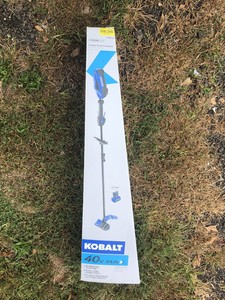 kobalt 40v max cordless string trimmer