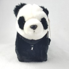 Aurora Panda 10" Plush Realistic Small Posable Stuffed Animal Toy