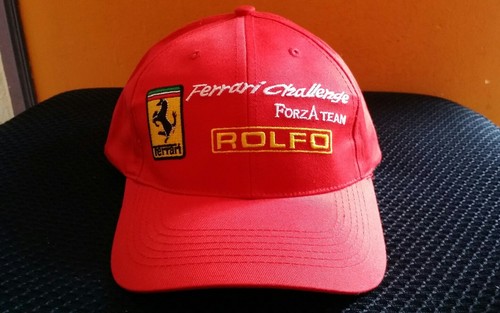 Rarissimo Berretto Cappello Ferrari Challenge Forza TEAM ROLFO da  collezione | eBay