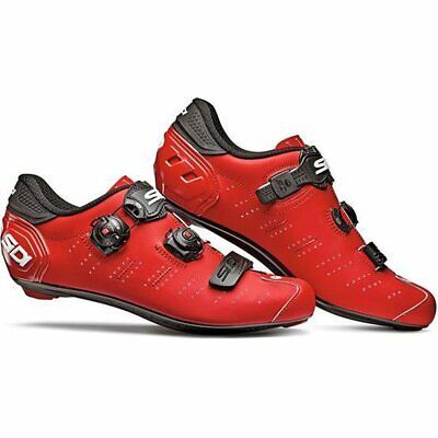 Sidi Men's Ergo 5 Road Bicycle Shoes Matte Red/Black EUR 45 Sidi Men's Ergo 5 Road Bicycle Shoes Matte Red/Black EUR 45
