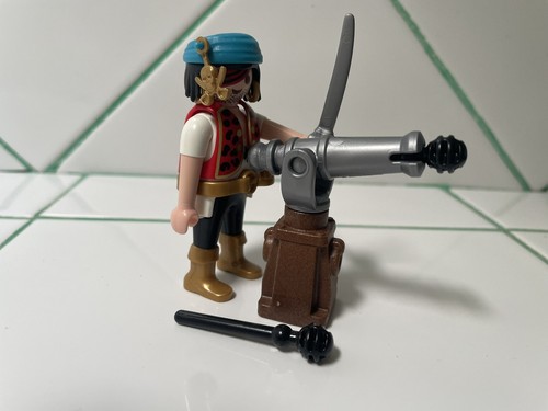 Canon à Boulets Playmobil Pirates A2224 - Accessoire Pour Bateaux Et Soldats, Occasion