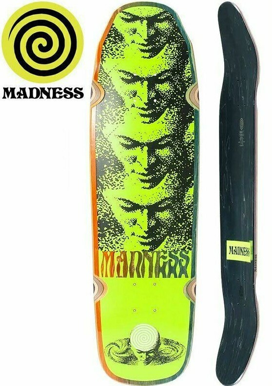 MADNESS skateboard deck MIND UNIVERSE R7 9 inch new imported from