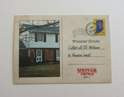 Topps Stranger Things Welcome to the Upside Down Welcome to Hawkins Karte HWK-11 