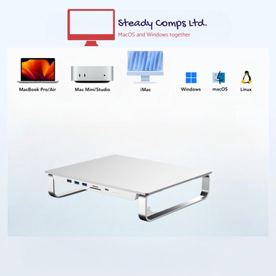 Mac Mini/Studio/iMac/16TB SSD Speicher/+Windows+Office+KB+Maus+Webcam+DVD Bundle