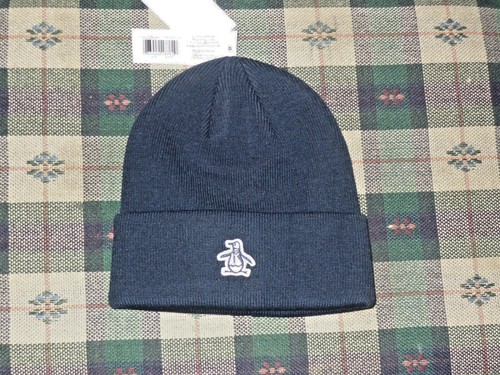 Original Penguin Ribbed Cuff Beanie NWT 
