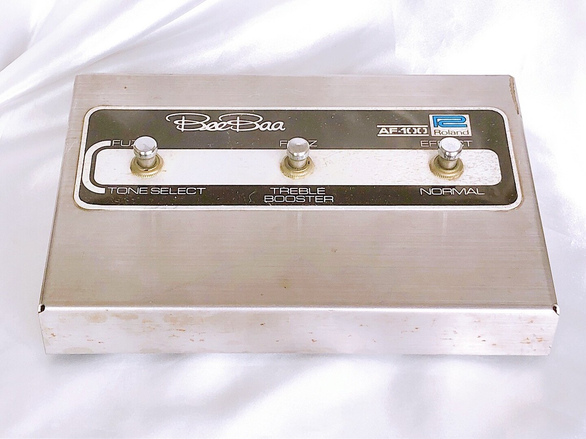 Roland AF-100 Bee Baa Fuzz and Treble Booster 1970s Vintage Roland AF-100 Bee Baa Fuzz and Treble Booster 1970s Vintage