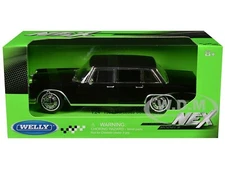 1963 MERCEDES-BENZ 600 BLACK 1/24 DIECAST MODEL CAR BY WELLY 24121