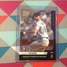 Brandon Brennan #64 RC 10 card set /199 made AL ROY Award 2019 TOPPS NOW Future