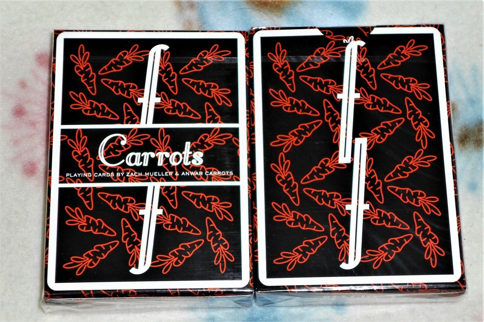 雑誌で紹介された 【Fontaine】Carrot 新品3デック トランプ/UNO - escp.vc