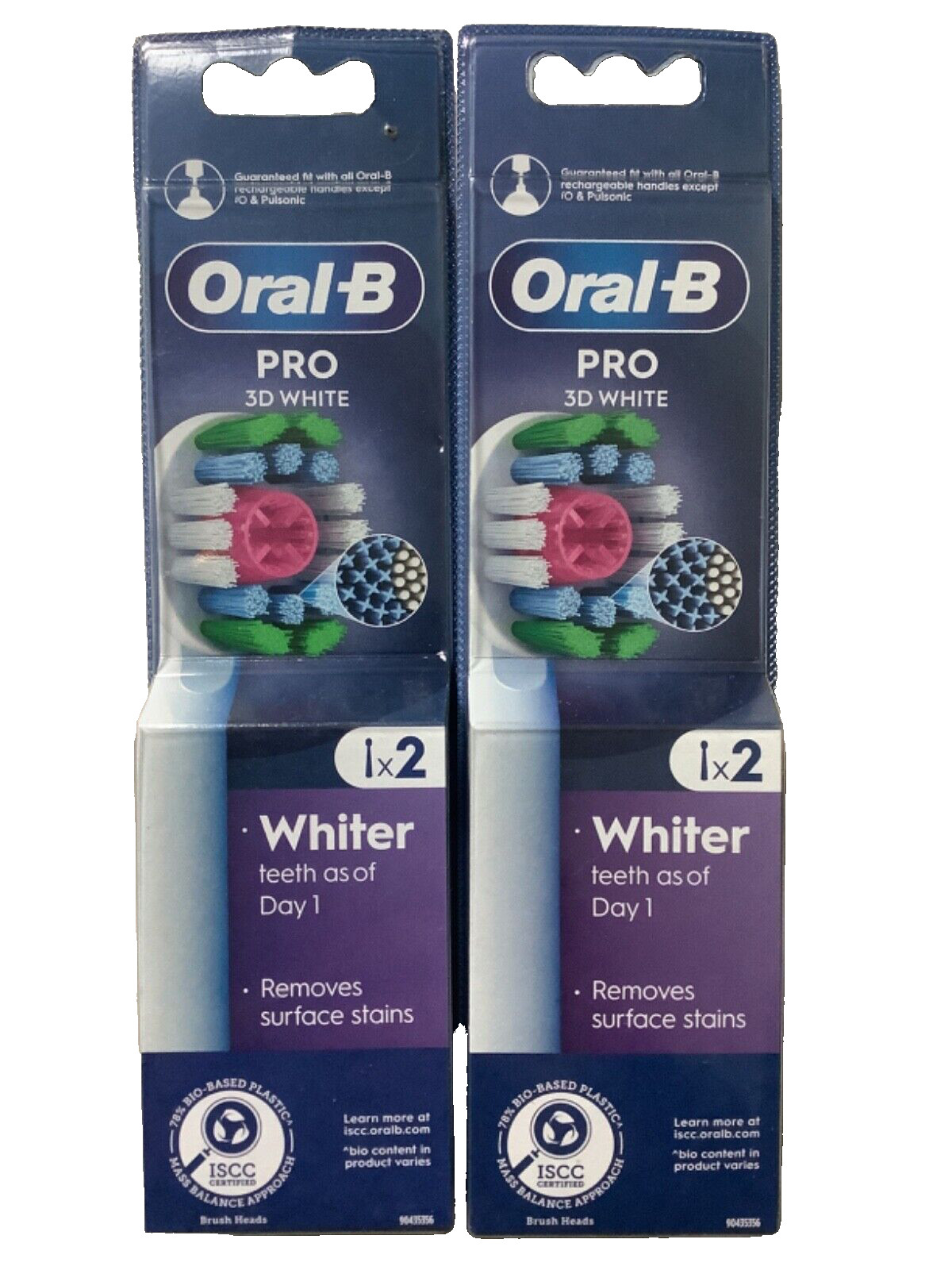 Oral-B Pro 3D White Electric Toothbrush Heads X 4 Original UK Seller