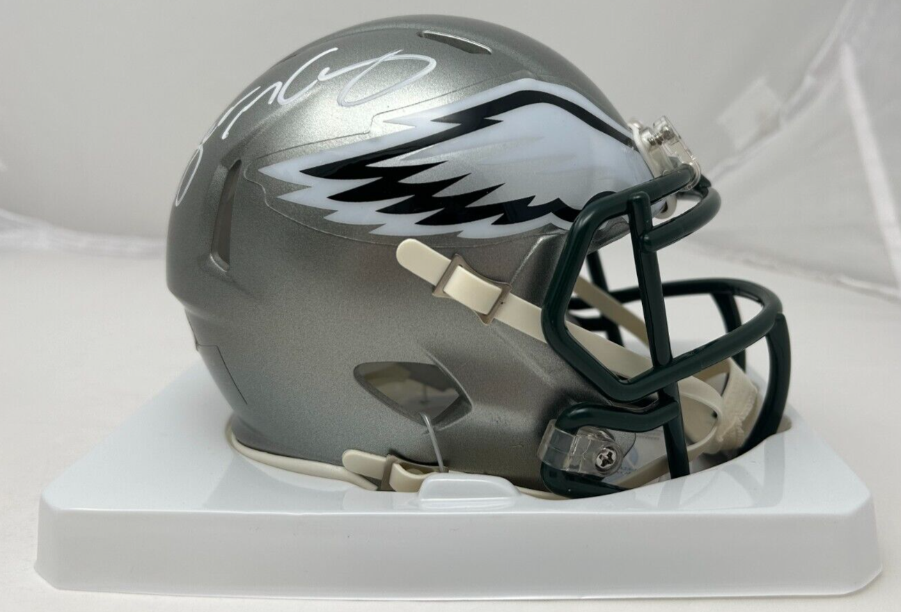 LeSean McCoy Autographed Signed Philadelphia Eagles Full FLASH Mini Helmet PSA 624 