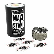 Ginger Fox Maki Staki Sushi Thema Kartenspiel für bis zu 6 Spieler Familie Brettspiele