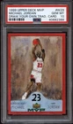 1993 Upper Deck MVP Draw Your Own Card Michael Jordan #W29 PSA GEM MT 10